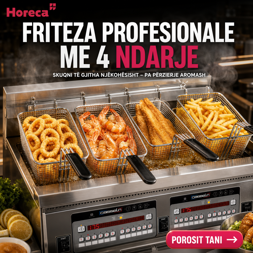 Fritezë me katër shporta